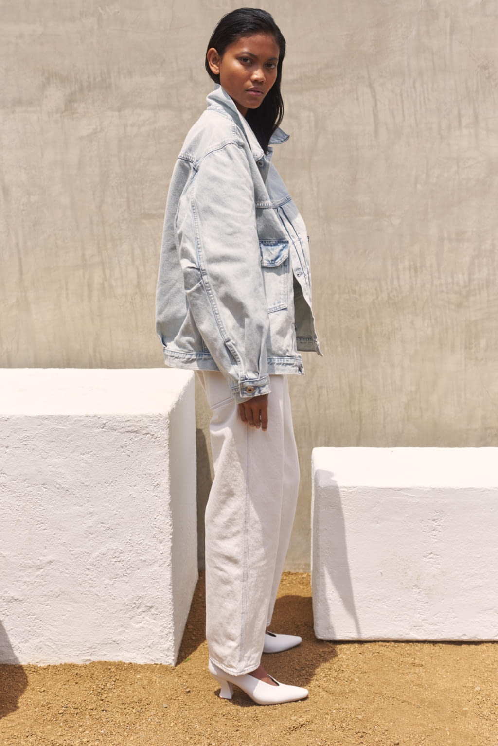 Fashion Week Paris Spring/Summer 2020 look 12 from the Levi’s® Made & Crafted collection 女装