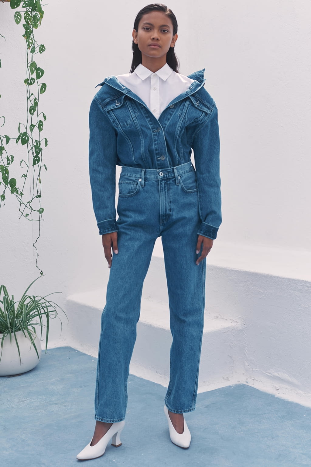 Fashion Week Paris Spring/Summer 2020 look 15 from the Levi’s® Made & Crafted collection womenswear