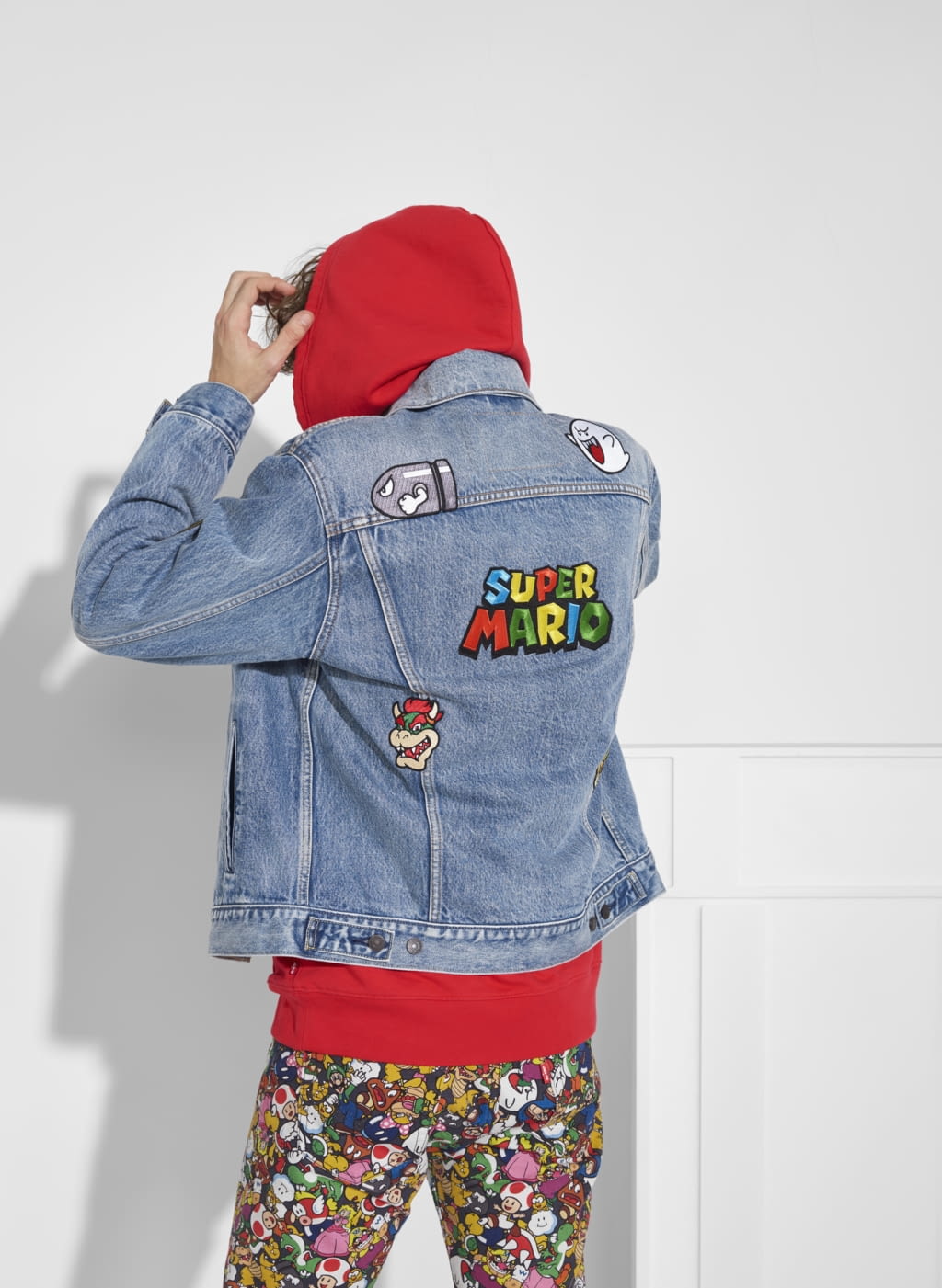 Fashion Week Paris Spring/Summer 2020 look 2 from the Levi’s® x Mario collection womenswear