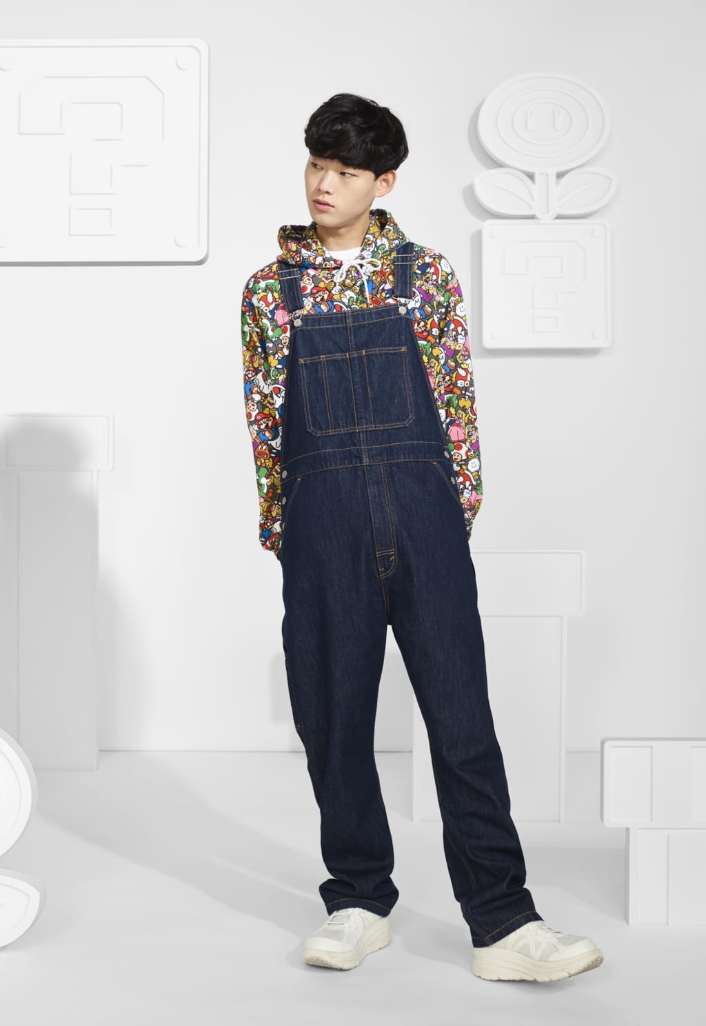 Fashion Week Paris Spring/Summer 2020 look 25 from the Levi’s® x Mario collection womenswear