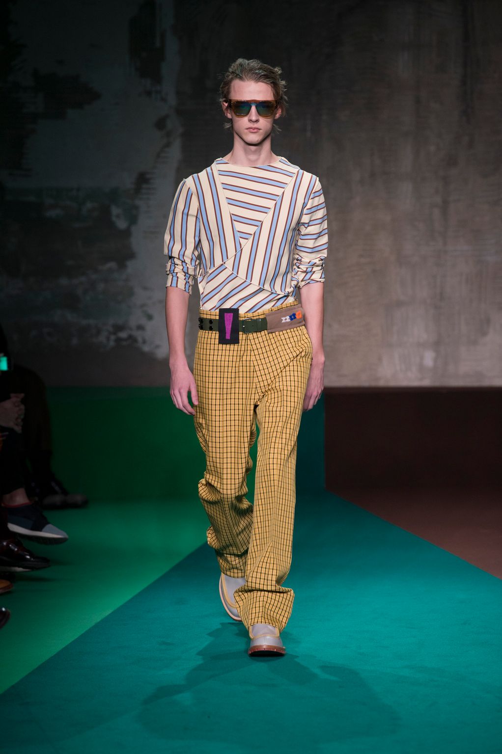 Fashion Week Milan Fall/Winter 2017 look 20 from the Marni collection 男装