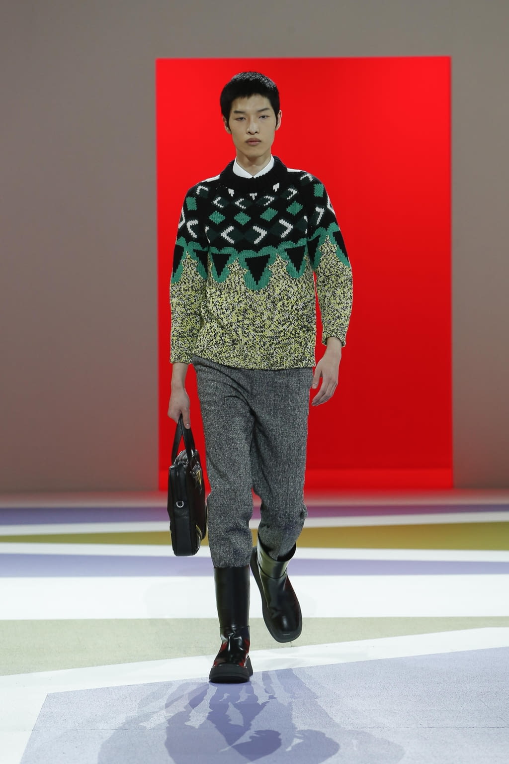 Fashion Week Milan Fall/Winter 2020 look 20 from the Prada collection menswear