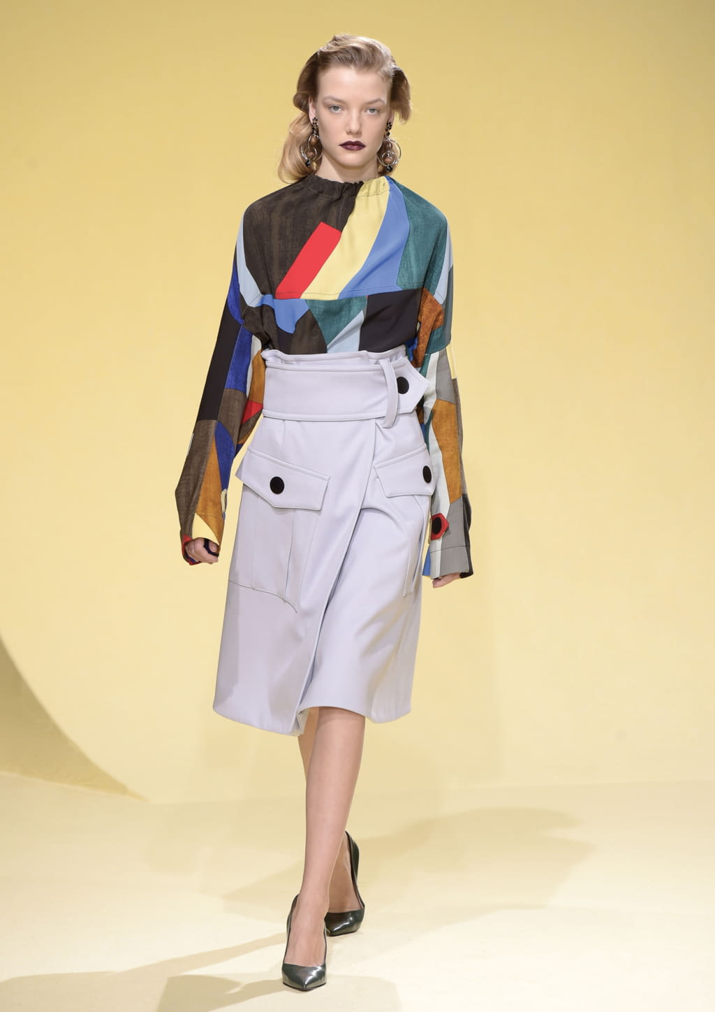 Fashion Week Milan Fall/Winter 2016 look 20 from the Marni collection womenswear