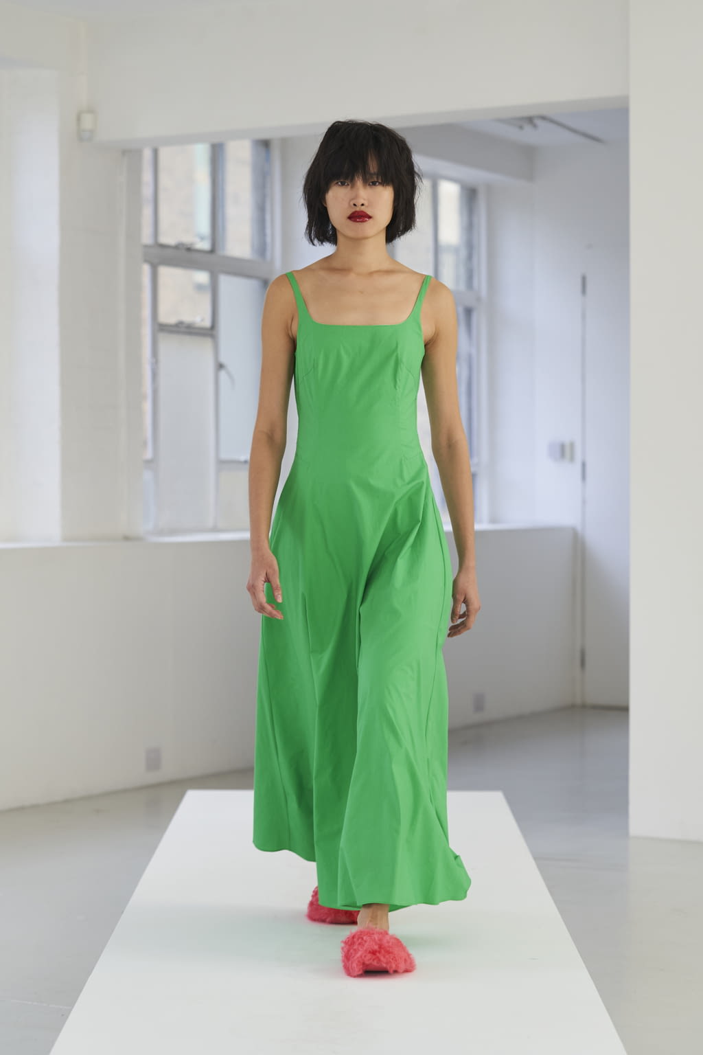 Fashion Week London Spring/Summer 2021 look 18 de la collection Molly Goddard womenswear
