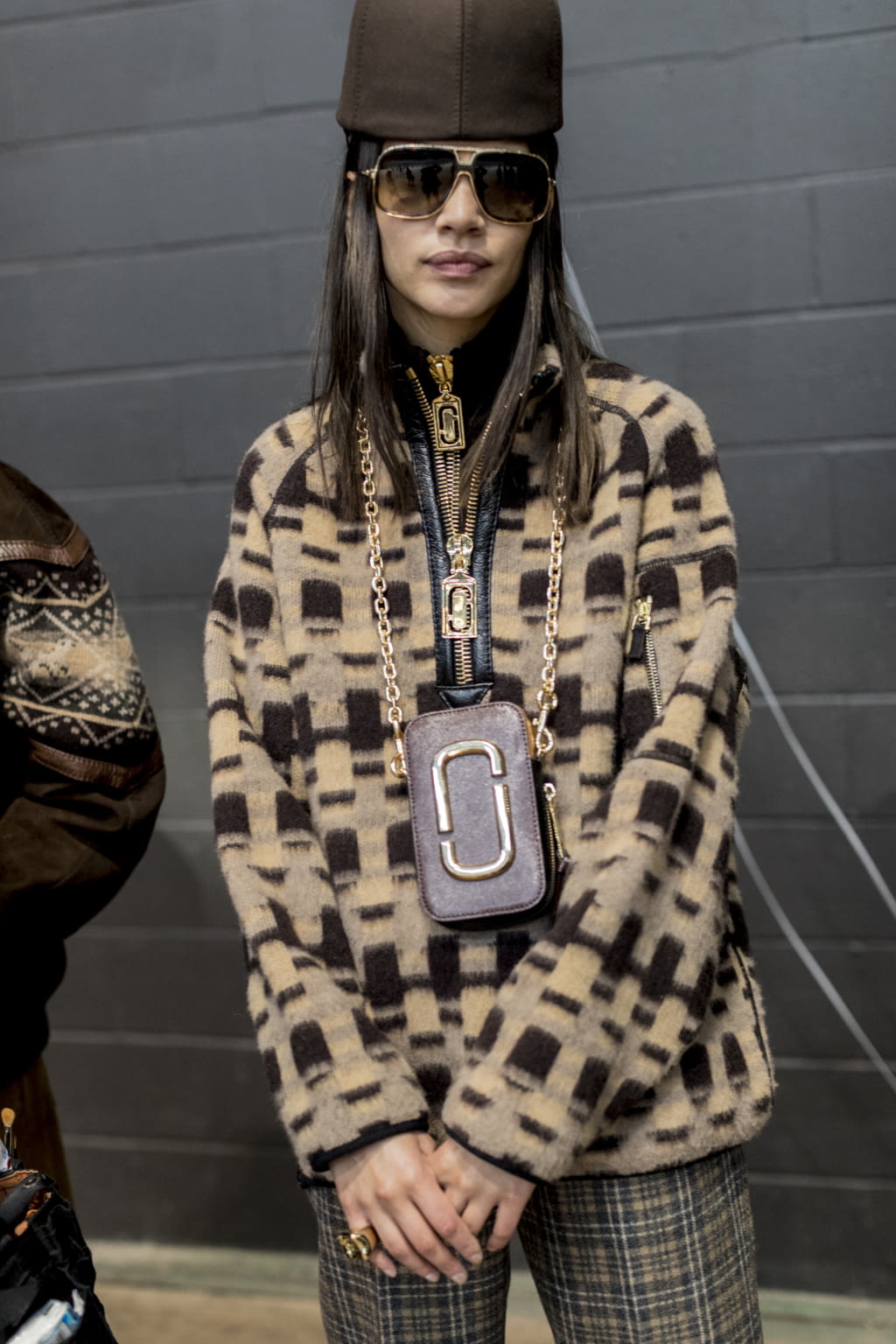 Fashion Week  Fall/Winter 2017 look 7 from the Marc Jacobs collection womenswear accessories