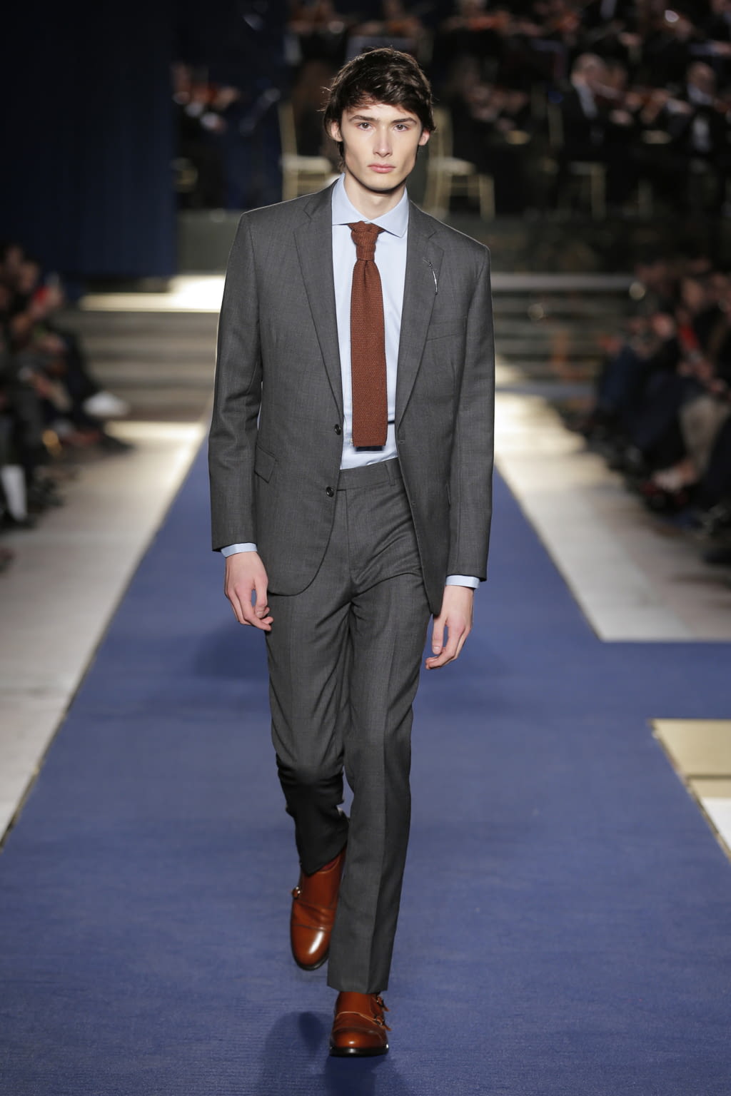 Fashion Week Florence Fall/Winter 2018 look 3 from the Brooks Brothers collection 男装