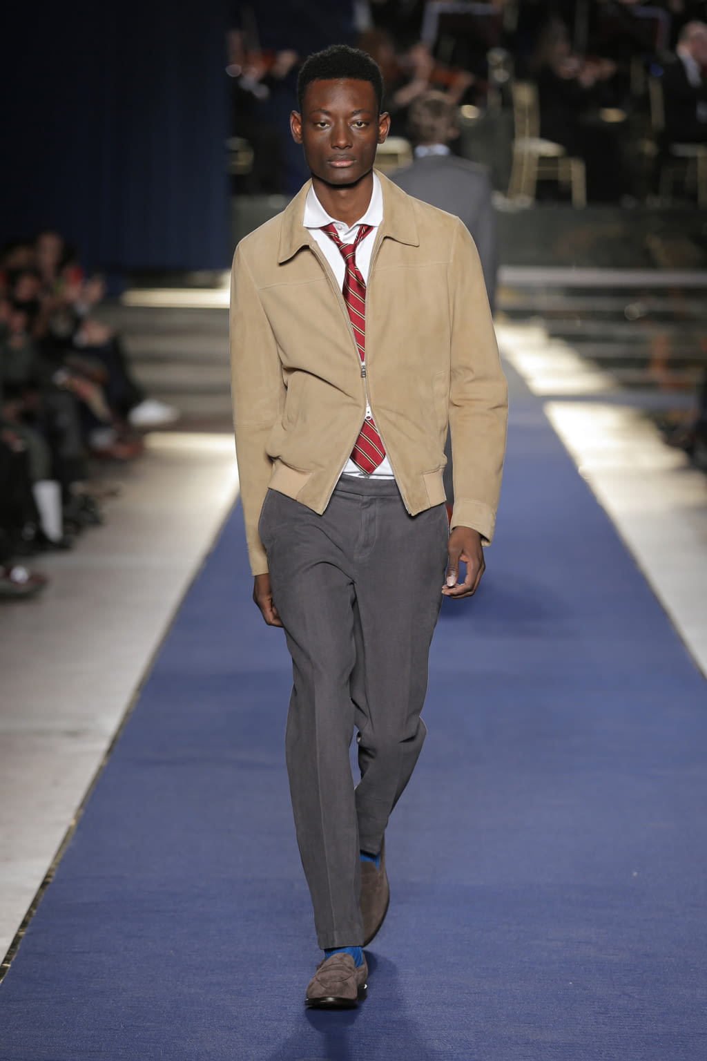 Fashion Week Florence Fall/Winter 2018 look 5 from the Brooks Brothers collection menswear