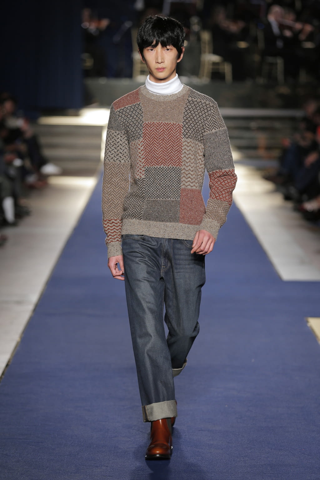 Fashion Week Florence Fall/Winter 2018 look 10 de la collection Brooks Brothers menswear
