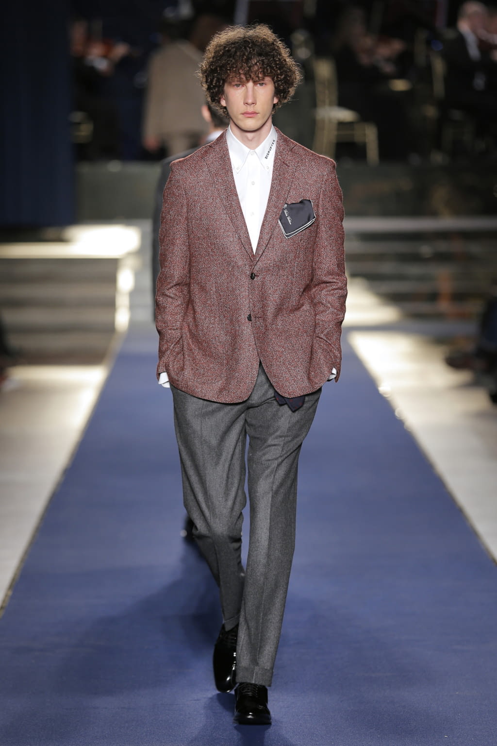 Fashion Week Florence Fall/Winter 2018 look 26 from the Brooks Brothers collection menswear