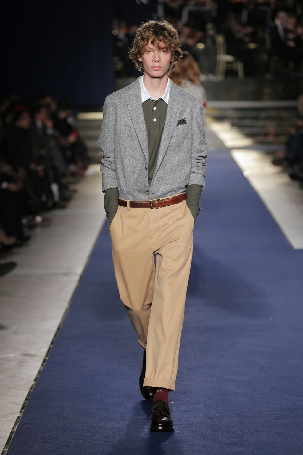 Fashion Week Florence Fall/Winter 2018 look 37 from the Brooks Brothers collection menswear