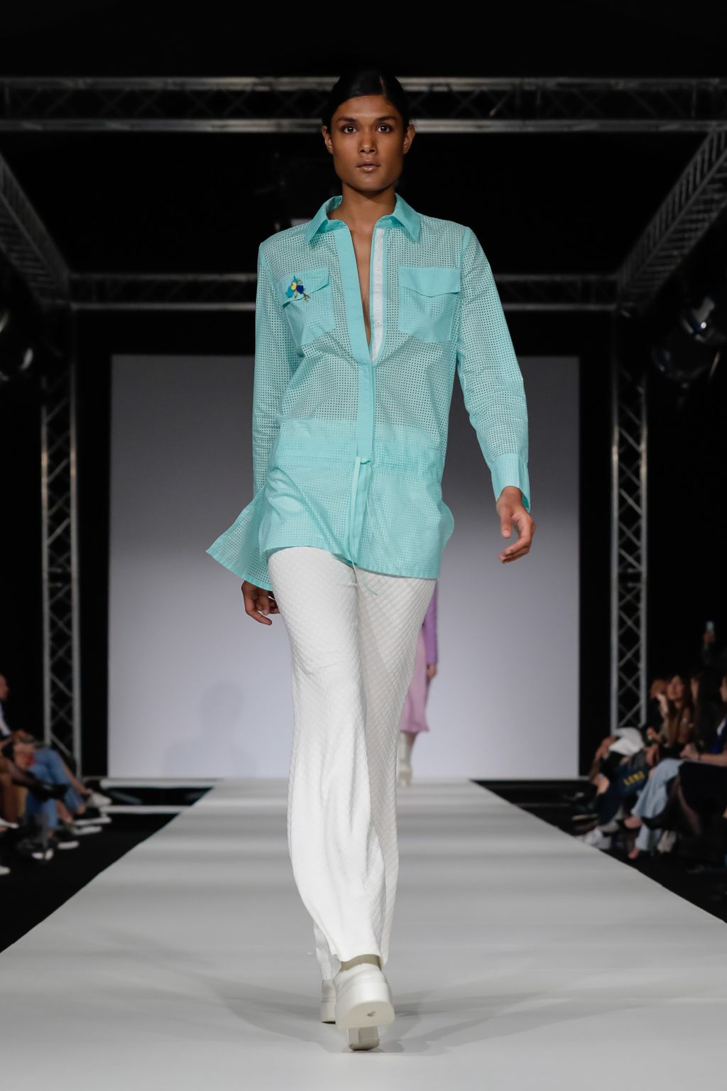 Fashion Week Paris Spring/Summer 2023 look 37 from the VOROZHBYT & ZEMSKOVA collection womenswear