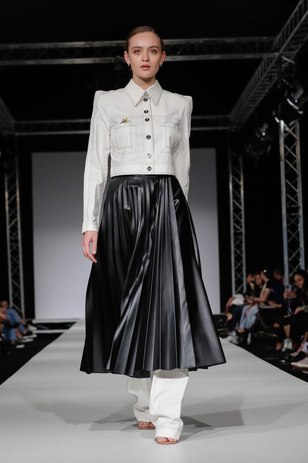 Fashion Week Paris Spring/Summer 2023 look 45 from the VOROZHBYT & ZEMSKOVA collection womenswear