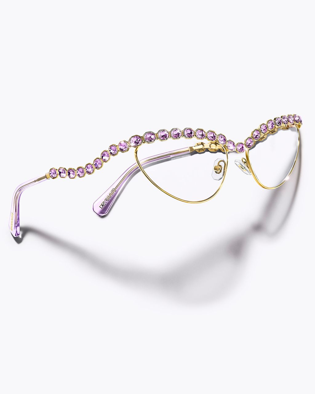 Fashion Week Paris Spring/Summer 2025 look 10 from the Swarovski collection womenswear accessories