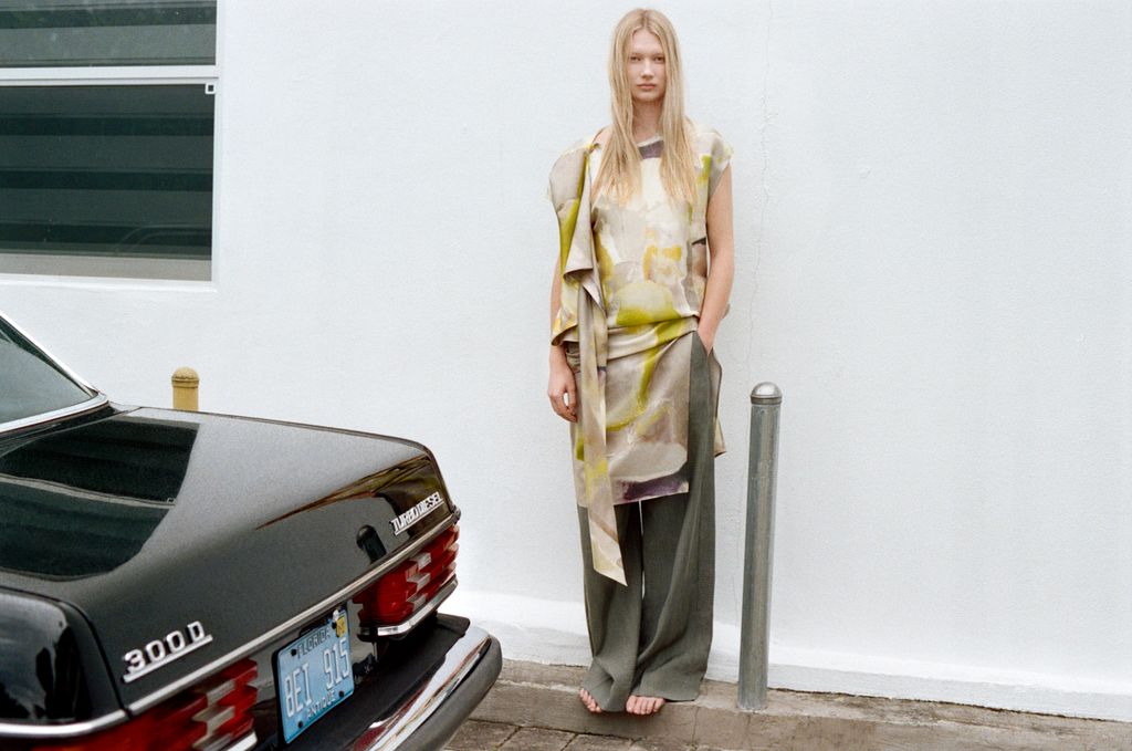 Fashion Week Paris Spring/Summer 2026 look 11 from the Soeur collection womenswear