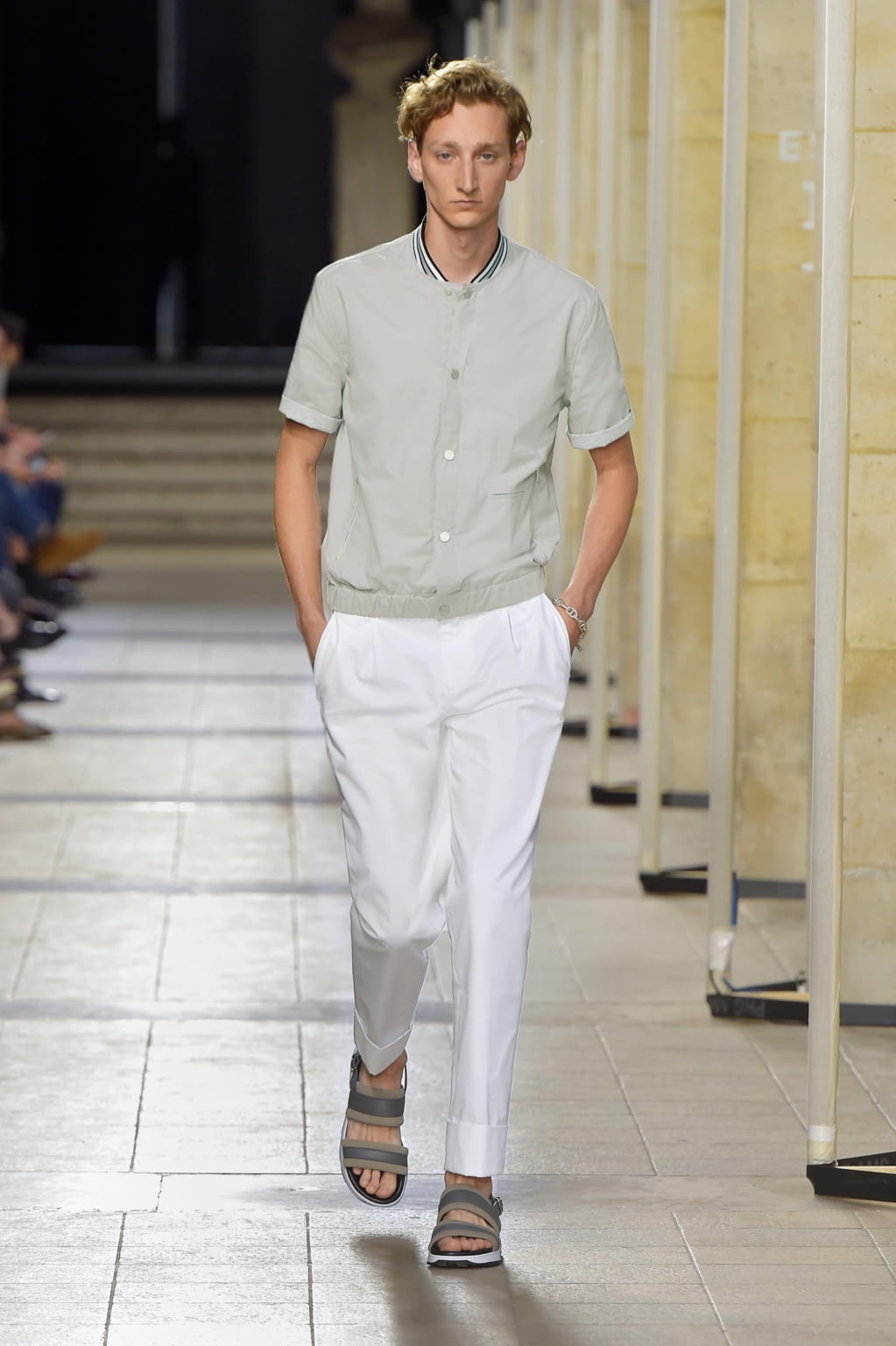 Fashion Week Paris Spring/Summer 2017 look 20 from the Hermès collection menswear