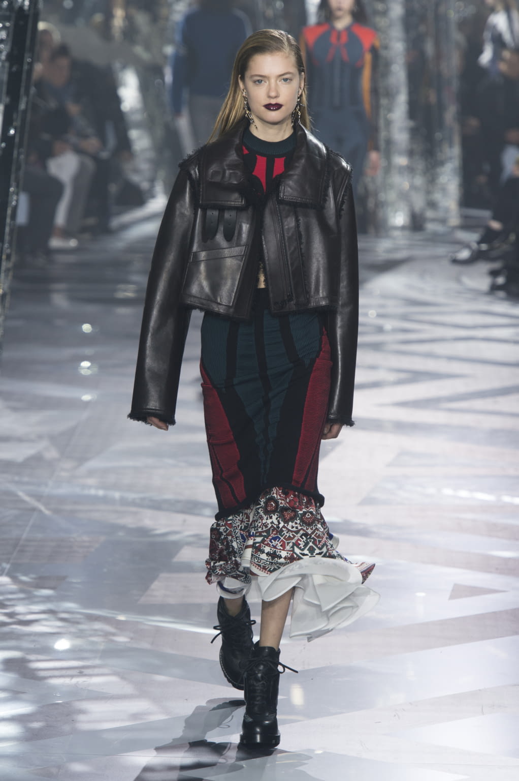 Fashion Week Paris Fall/Winter 2016 look 21 from the Louis Vuitton collection 女装