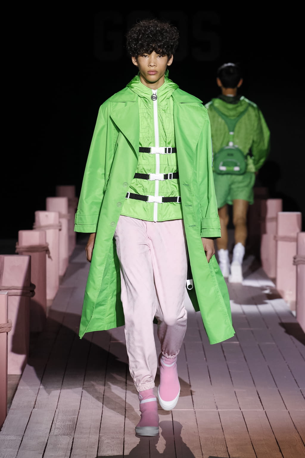 Fashion Week Milan Spring/Summer 2018 look 21 from the GCDS collection 男装