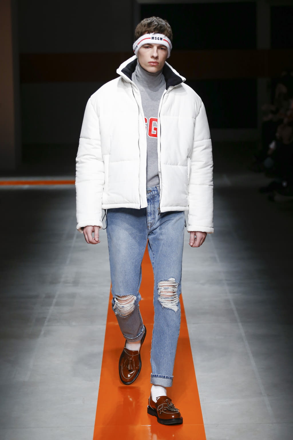 Fashion Week Milan Fall/Winter 2017 look 21 from the MSGM collection menswear