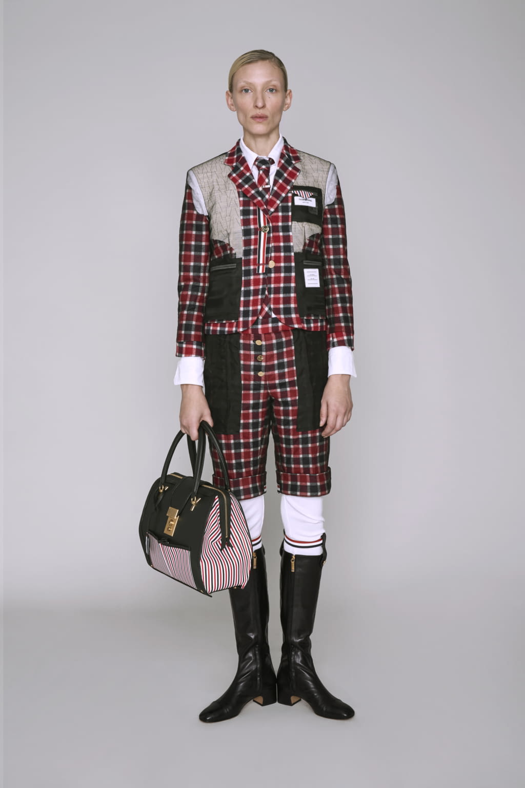 Fashion Week Paris Pre-Fall 2019 look 21 from the Thom Browne collection womenswear