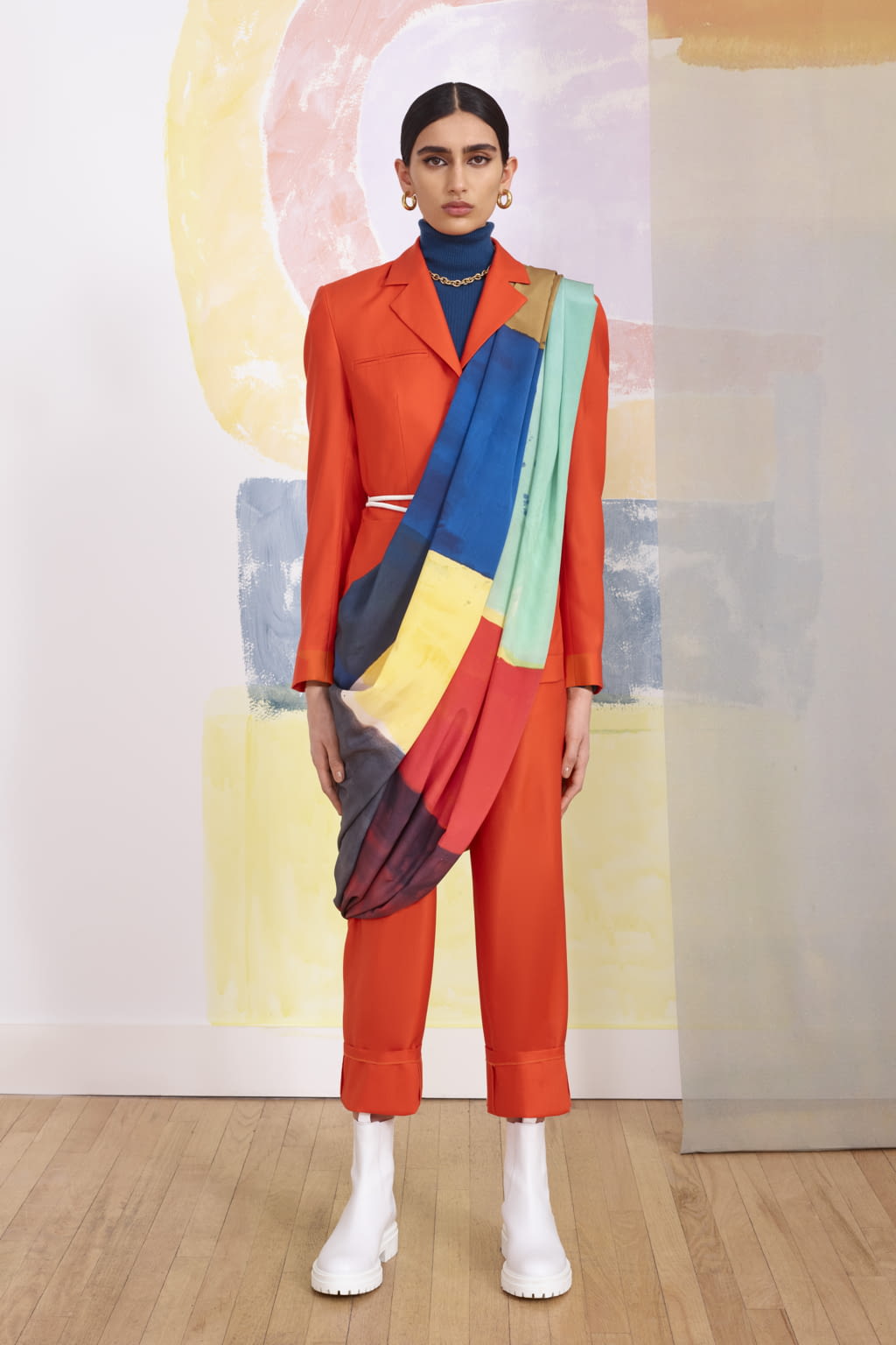 Fashion Week New York Fall/Winter 2022 look 21 de la collection Arias womenswear