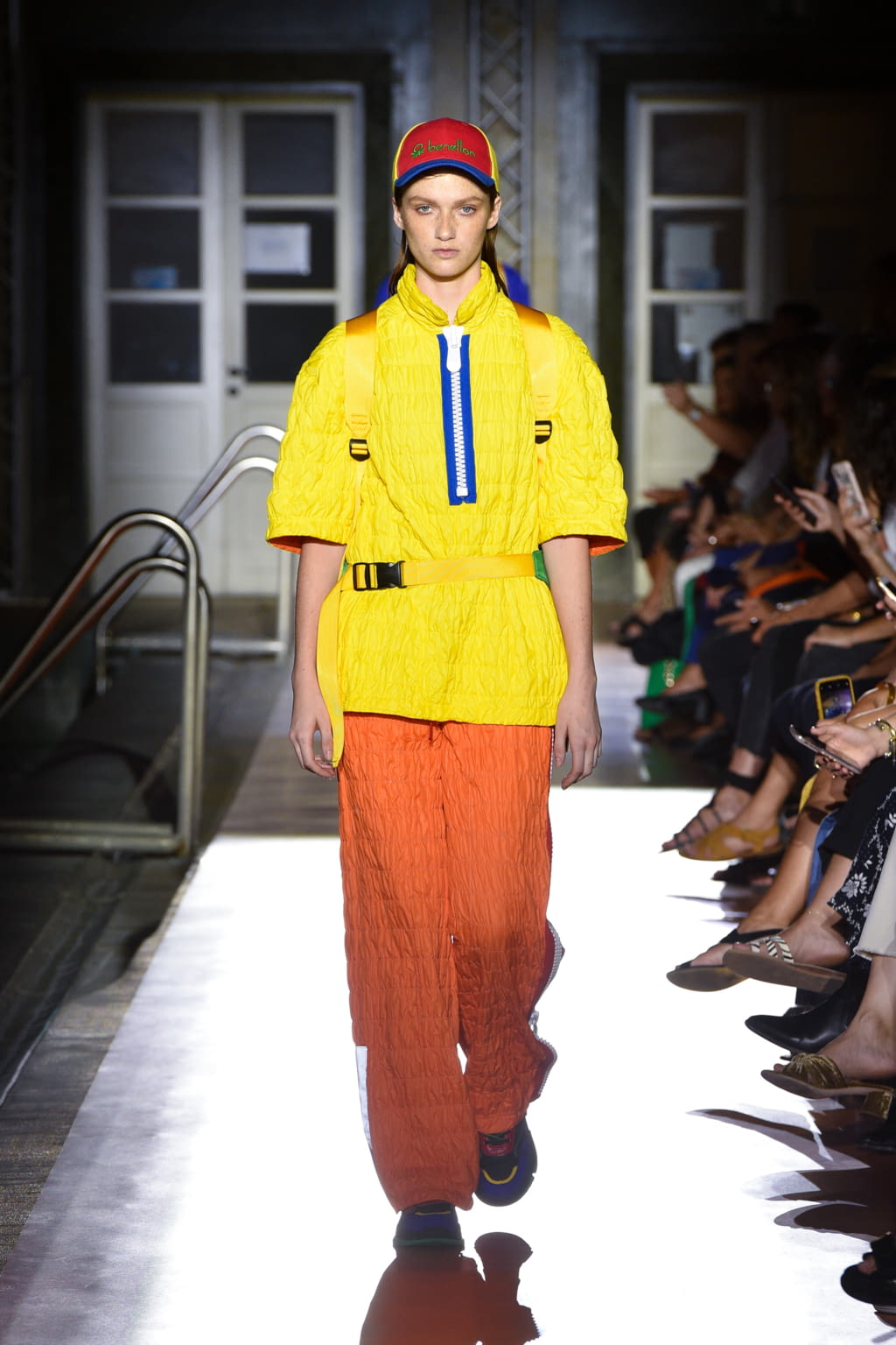 Fashion Week Milan Spring/Summer 2020 look 21 de la collection BENETTON x JEAN-CHARLES DE CASTELBAJAC womenswear