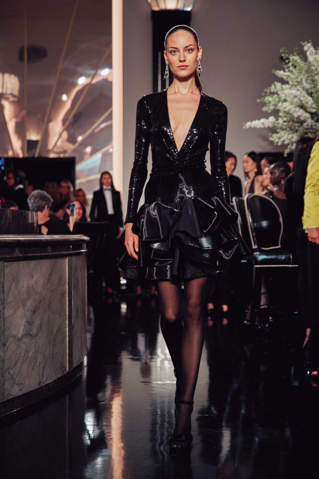 Fashion Week New York Fall/Winter 2019 look 21 de la collection Ralph Lauren womenswear
