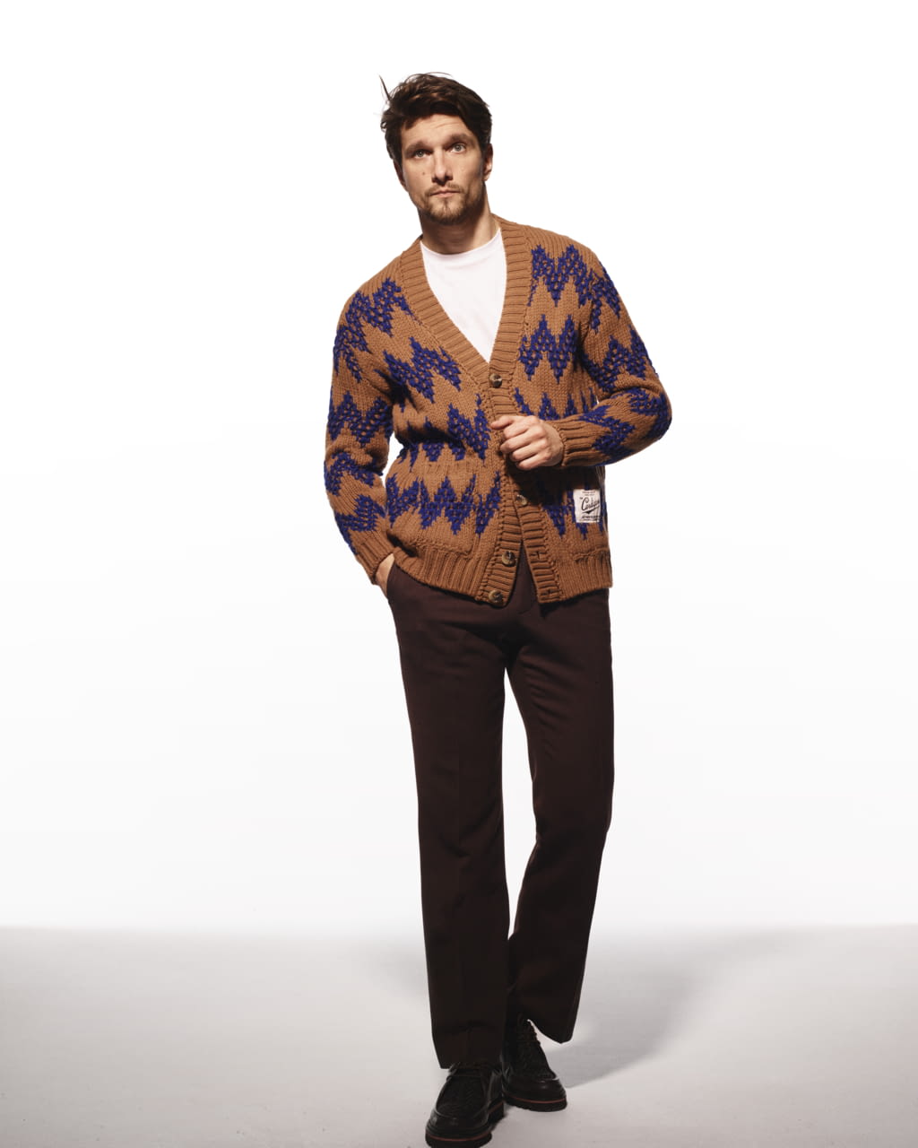 Fashion Week Milan Fall/Winter 2022 look 21 from the Missoni collection menswear