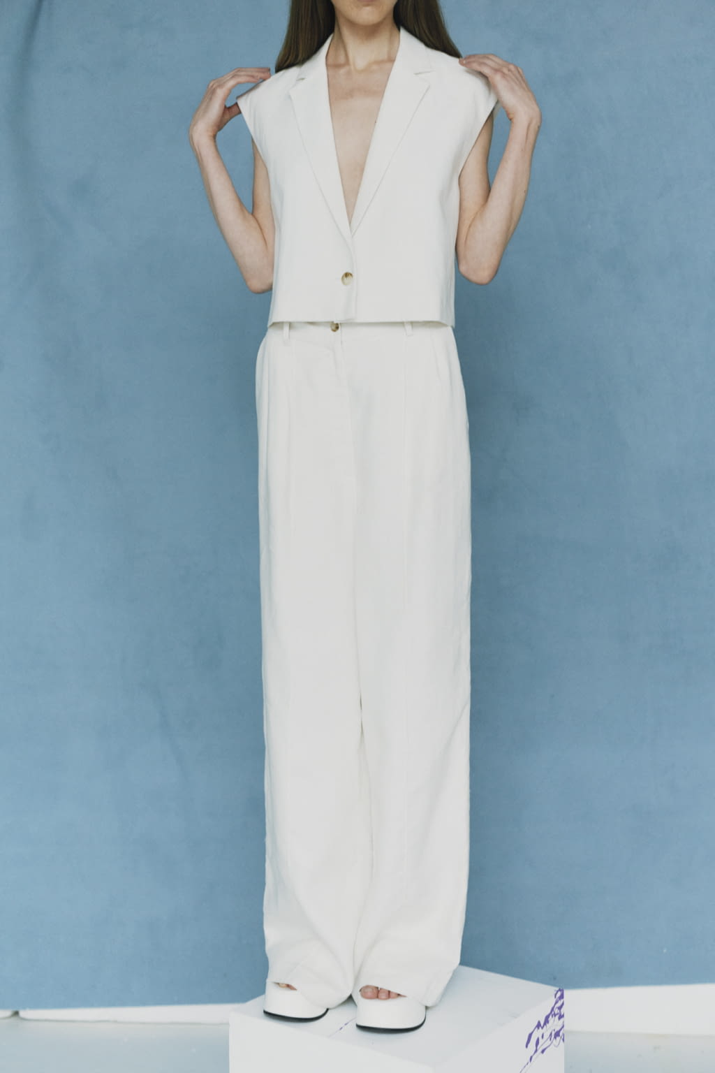 Fashion Week Paris Spring/Summer 2022 look 13 from the Loulou Studio collection womenswear