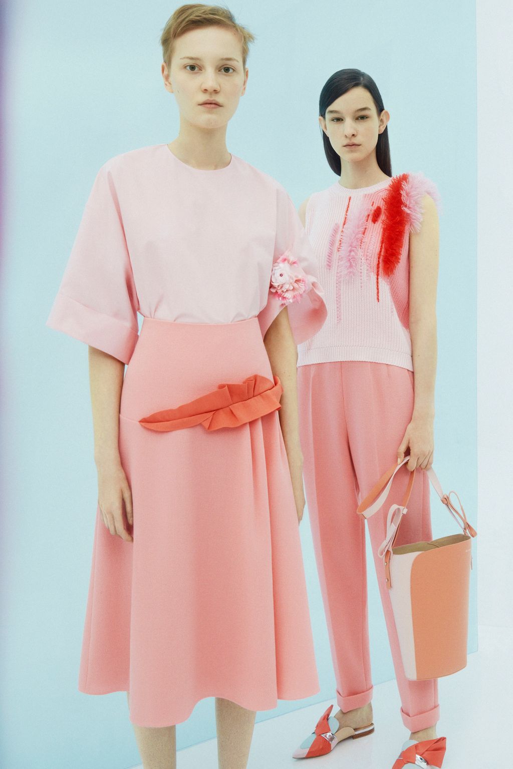 Fashion Week London Resort 2019 look 21 from the Delpozo collection womenswear