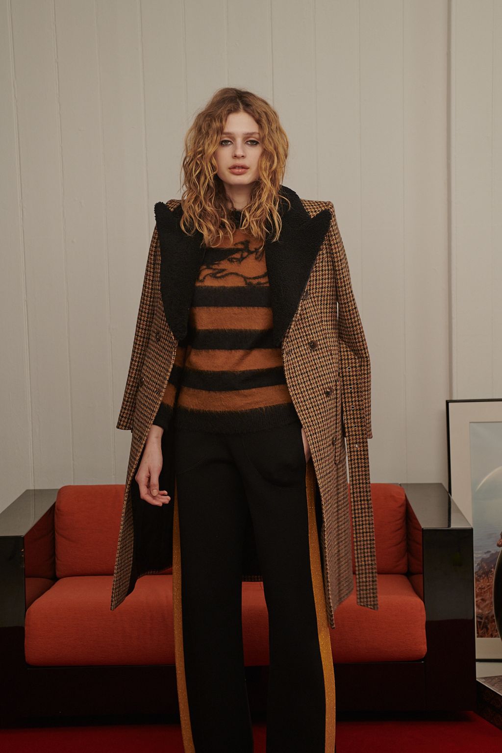 Fashion Week London Fall/Winter 2018 look 22 from the Bella Freud collection womenswear