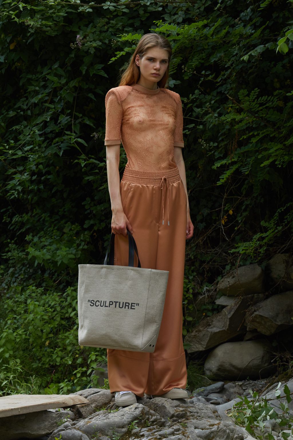 Fashion Week Paris Resort 2018 look 22 from the Off-White collection womenswear