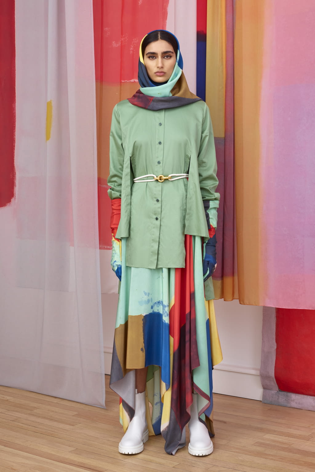 Fashion Week New York Fall/Winter 2022 look 22 de la collection Arias womenswear