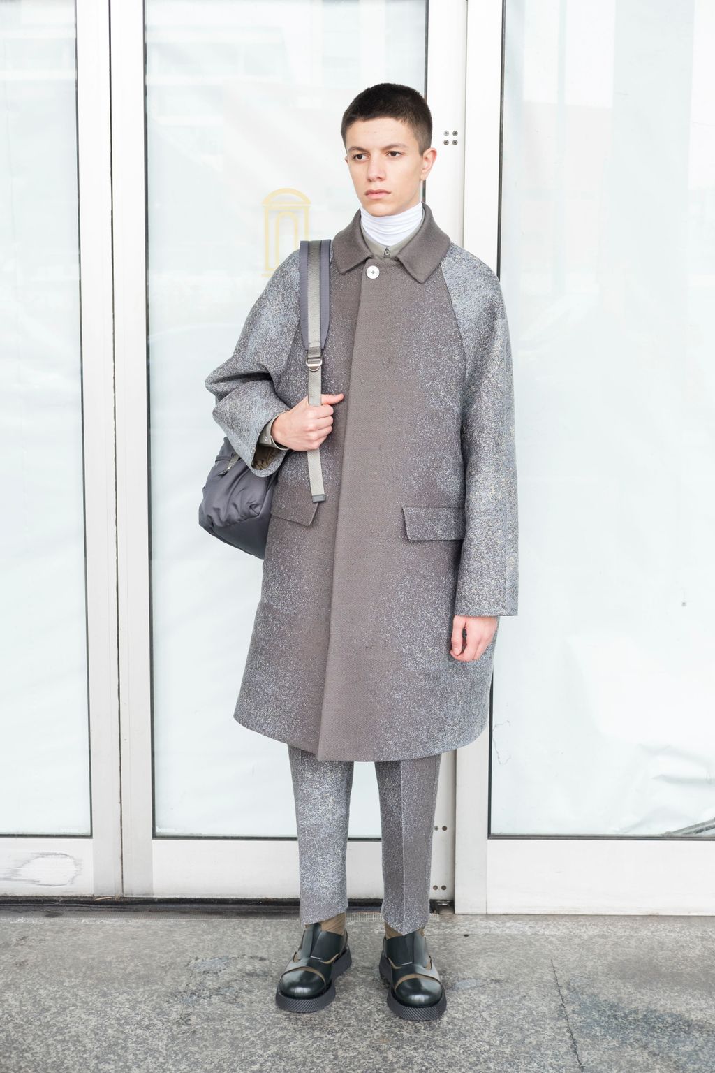 Fashion Week Paris Fall/Winter 2018 look 22 from the Jil Sander collection menswear
