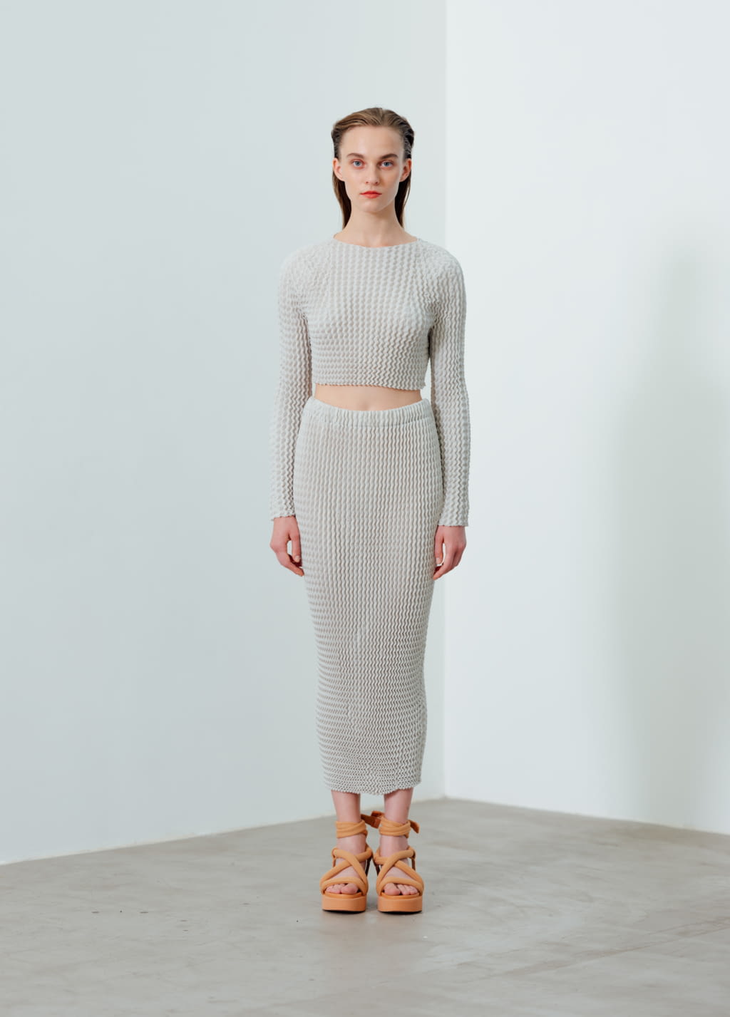 Fashion Week Paris Spring/Summer 2021 look 22 from the Issey Miyake collection womenswear