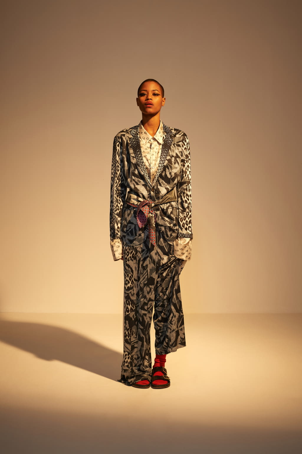 Fashion Week Paris Fall/Winter 2022 look 18 from the Pierre Louis Mascia collection 女装