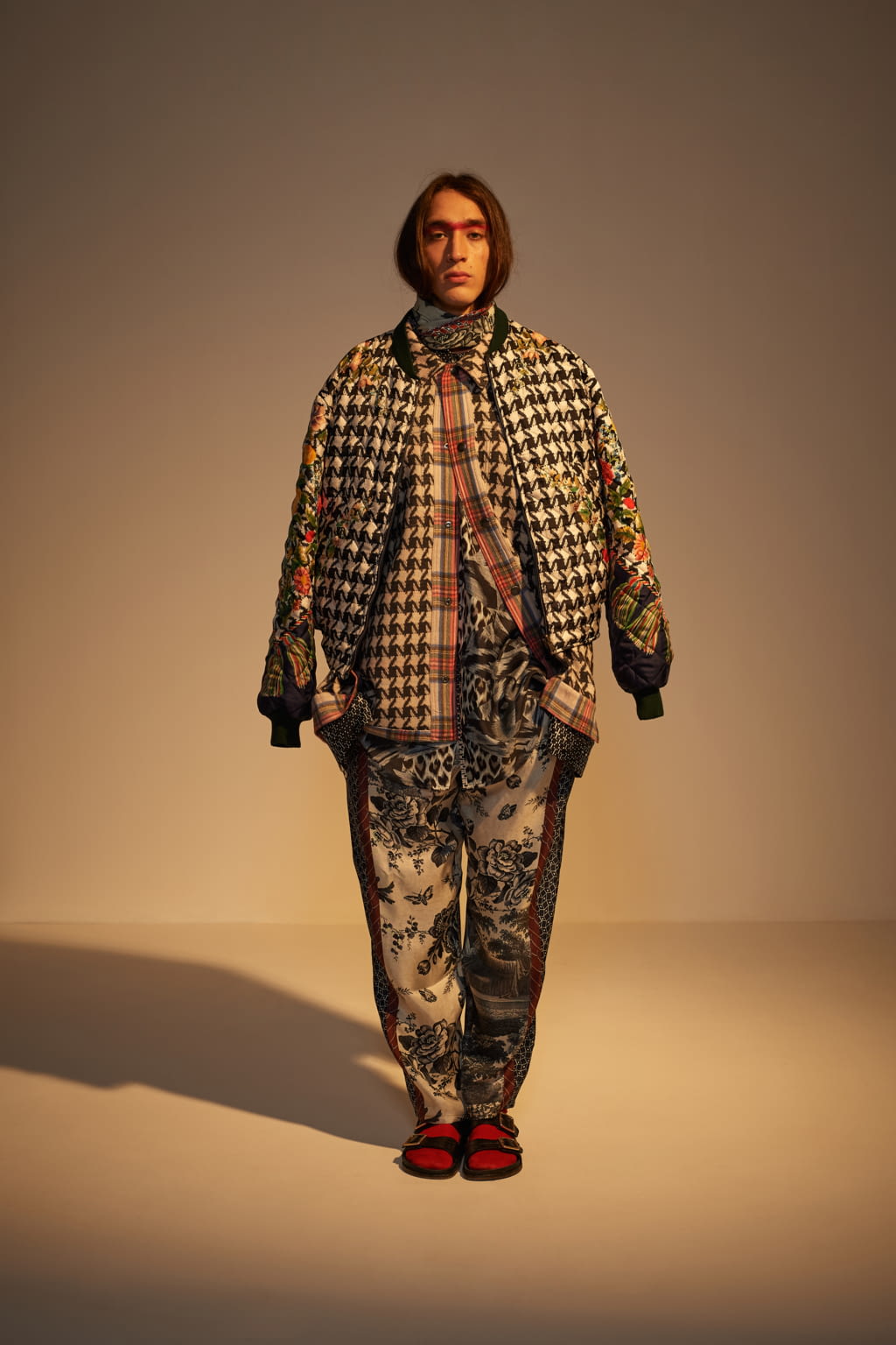 Fashion Week Paris Fall/Winter 2022 look 21 from the Pierre Louis Mascia collection menswear