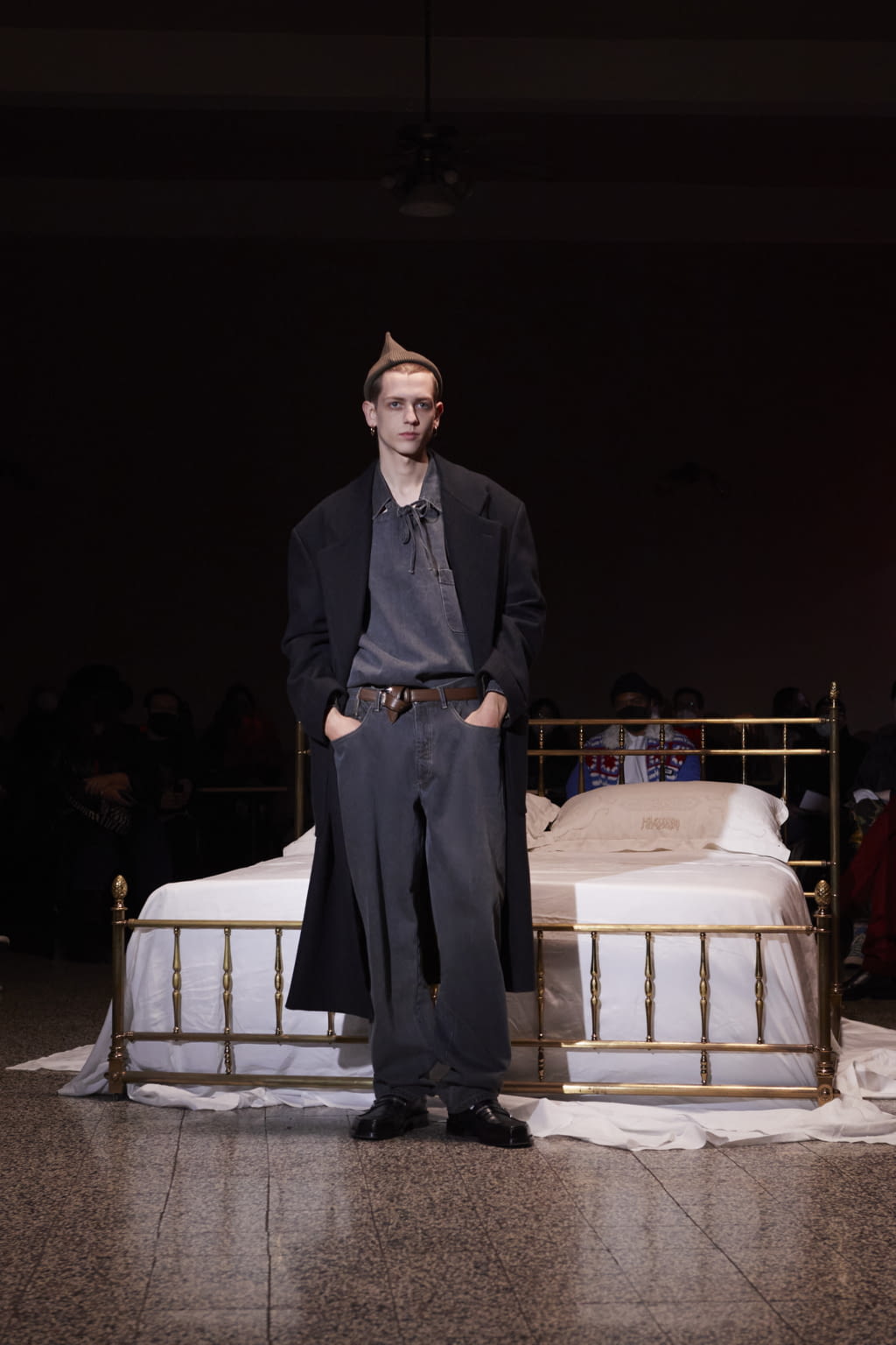 Fashion Week Milan Fall/Winter 2022 look 1 from the Magliano collection menswear