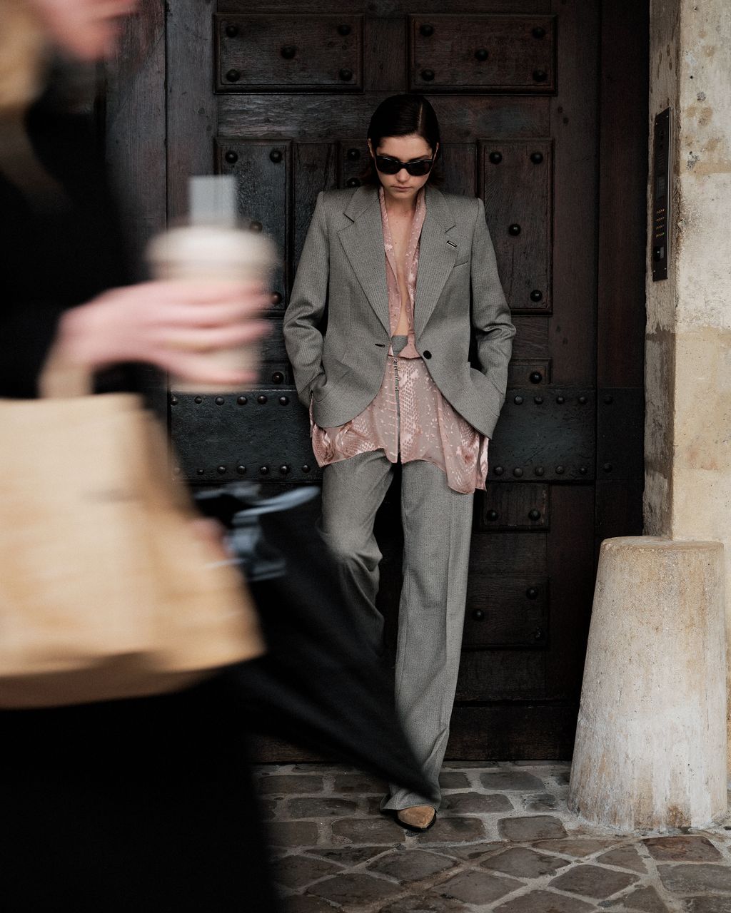 Fashion Week Paris Fall/Winter 2025 look 23 from the Barbara Bui collection womenswear