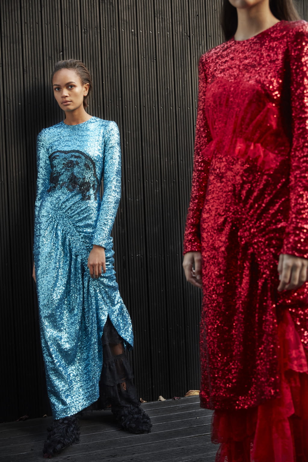 Fashion Week London Pre-Fall 2018 look 23 from the Preen by Thornton Bregazzi collection womenswear