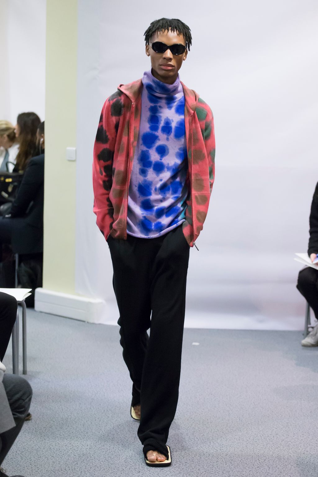 Fashion Week Paris Fall/Winter 2017 look 23 from the Lucien Pellat-Finet collection menswear