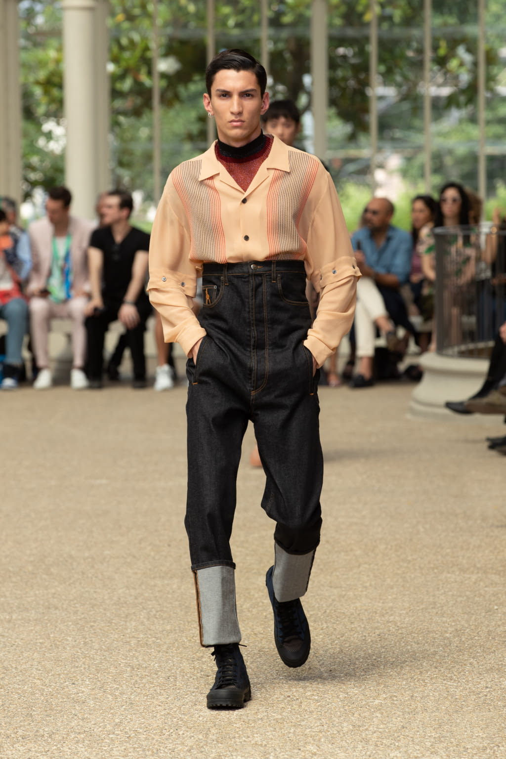Fashion Week Florence Spring/Summer 2020 look 23 from the Marco de Vincenzo collection 男装