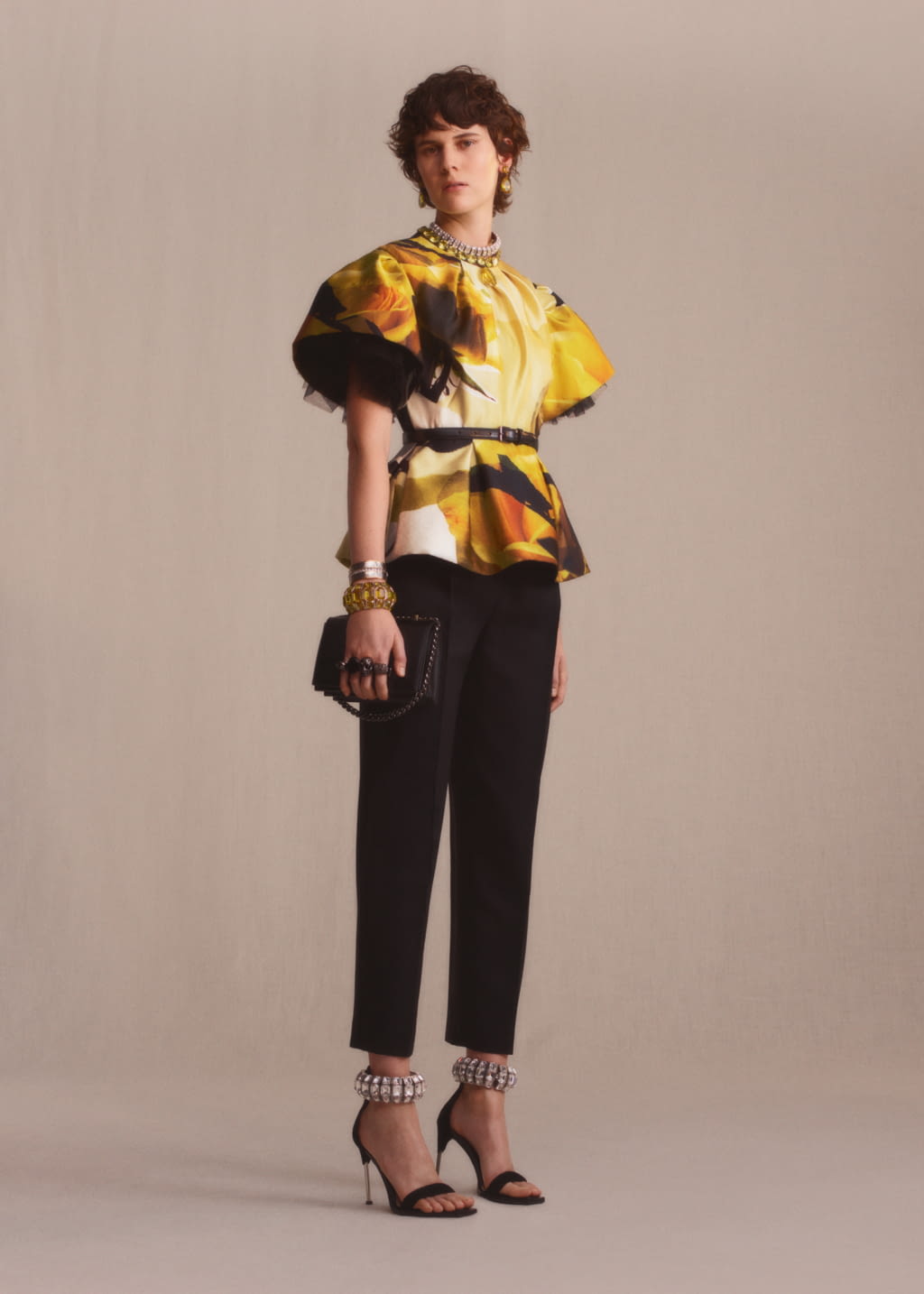 Fashion Week London Pre-Fall 2019 look 23 de la collection Alexander McQueen womenswear