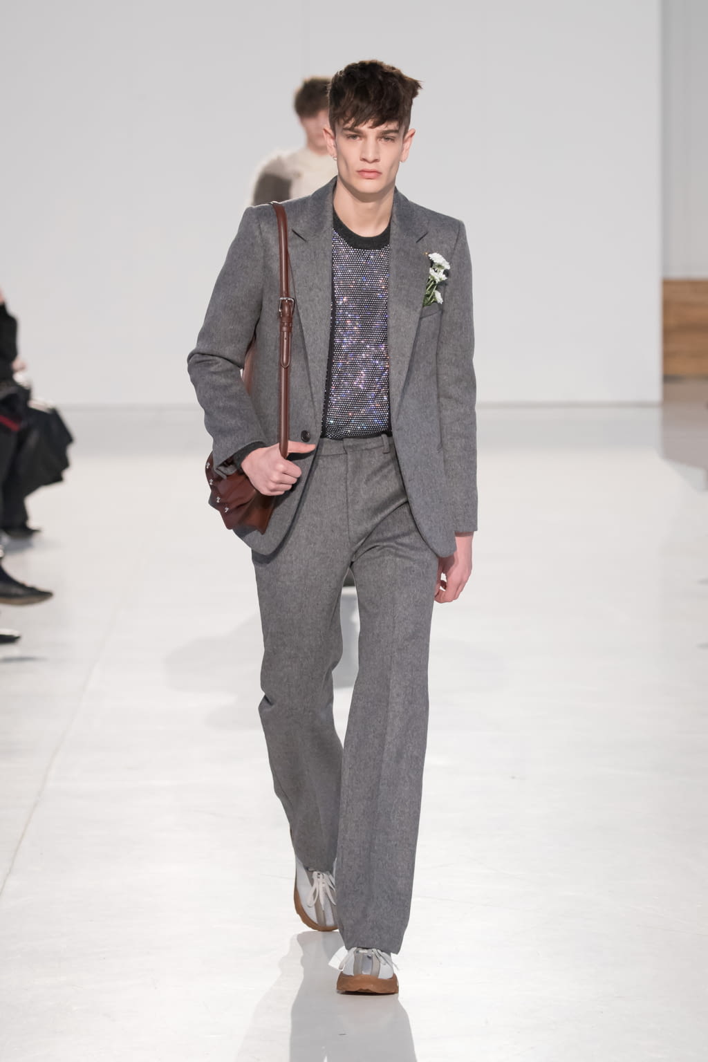 Fashion Week Milan Fall/Winter 2020 look 23 from the Marco de Vincenzo collection 男装