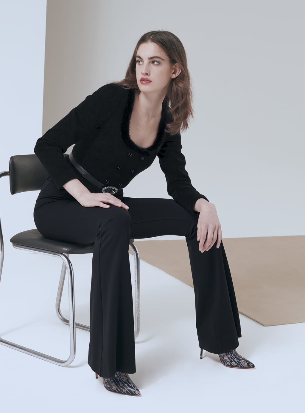 Fashion Week Milan Pre-Fall 2018 look 23 from the Blumarine collection womenswear