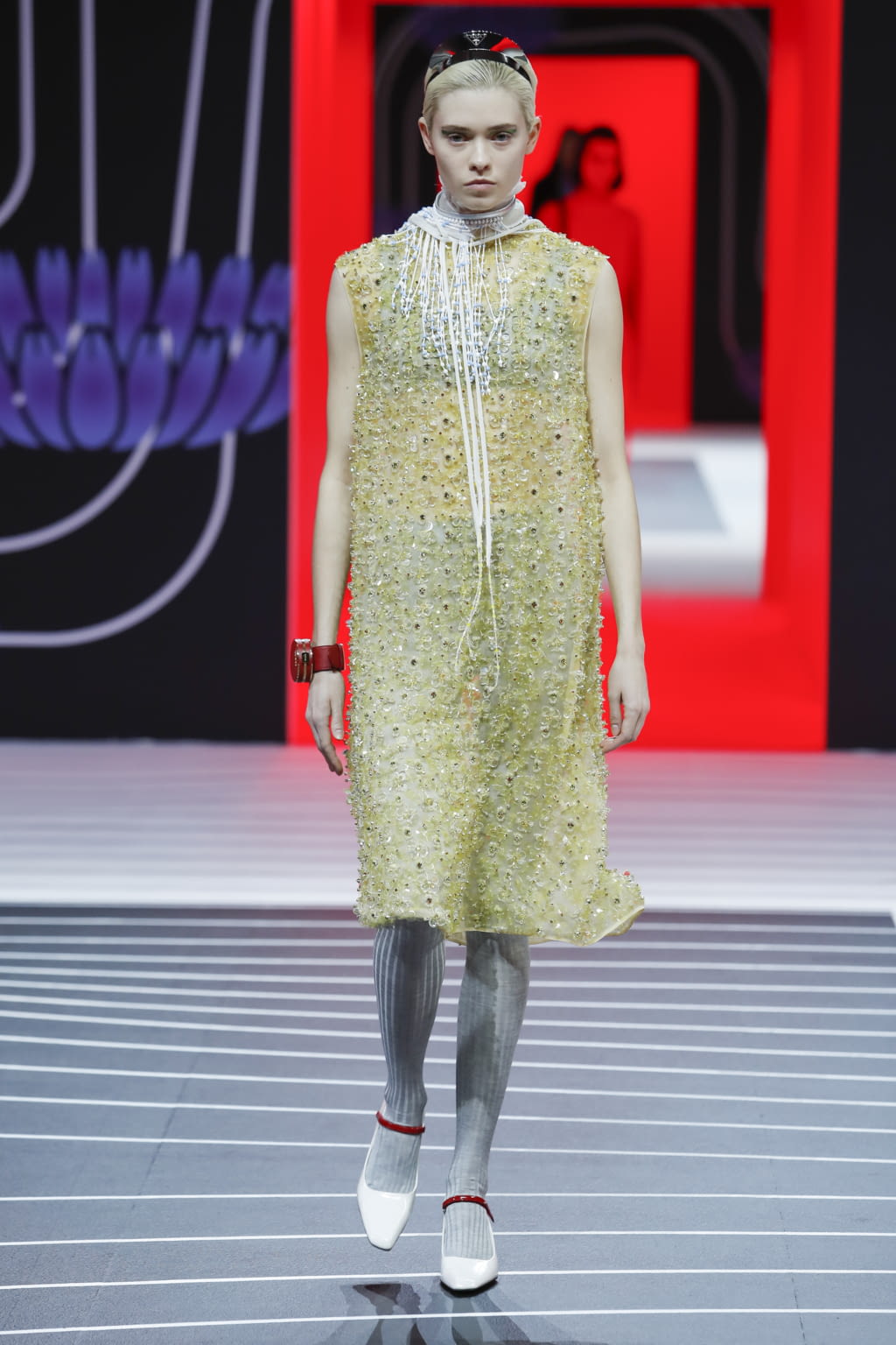 Fashion Week Milan Fall/Winter 2020 look 23 from the Prada collection womenswear