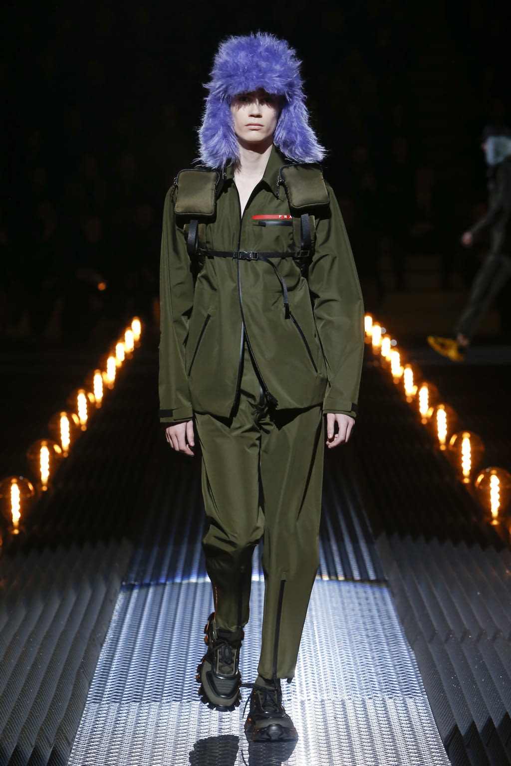 Fashion Week Milan Fall/Winter 2019 look 23 from the Prada collection menswear