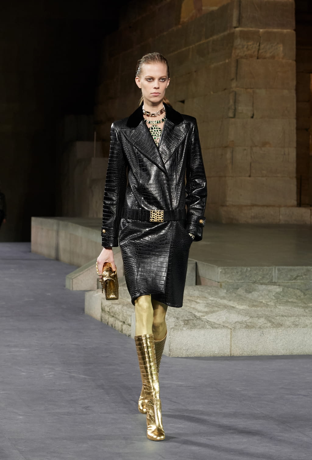 Fashion Week New York Pre-Fall 2019 look 23 from the Chanel collection 女装