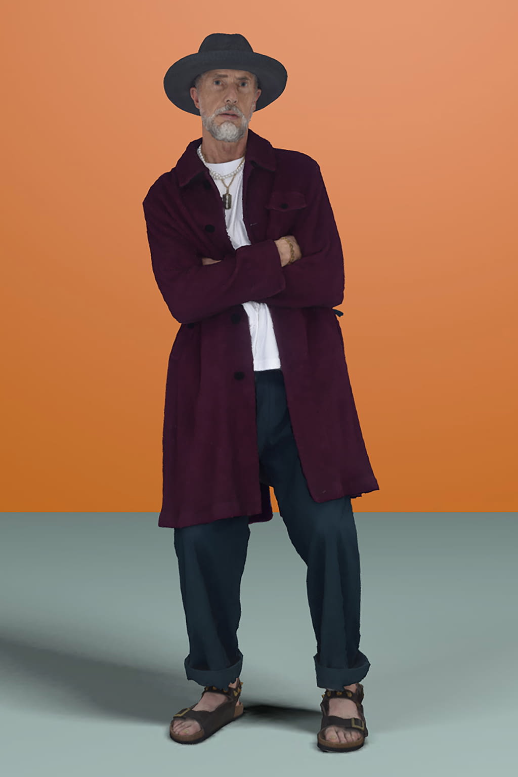 Fashion Week Paris Spring/Summer 2021 look 23 from the Undercover collection menswear