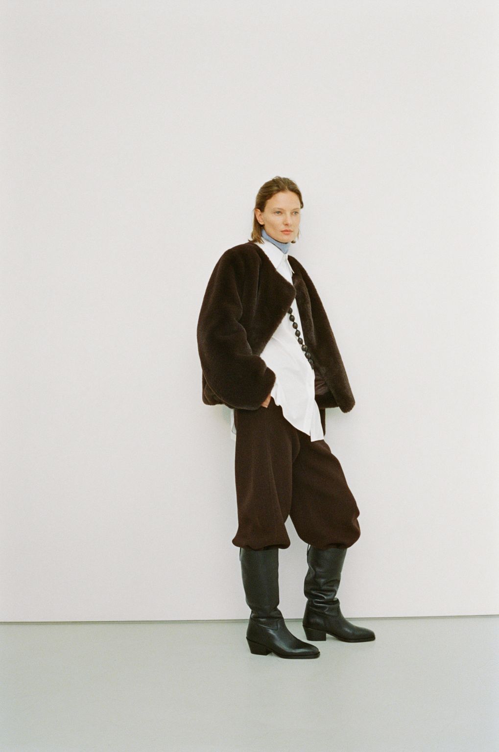 Fashion Week Paris Fall/Winter 2023 look 3 from the Soeur collection 女装