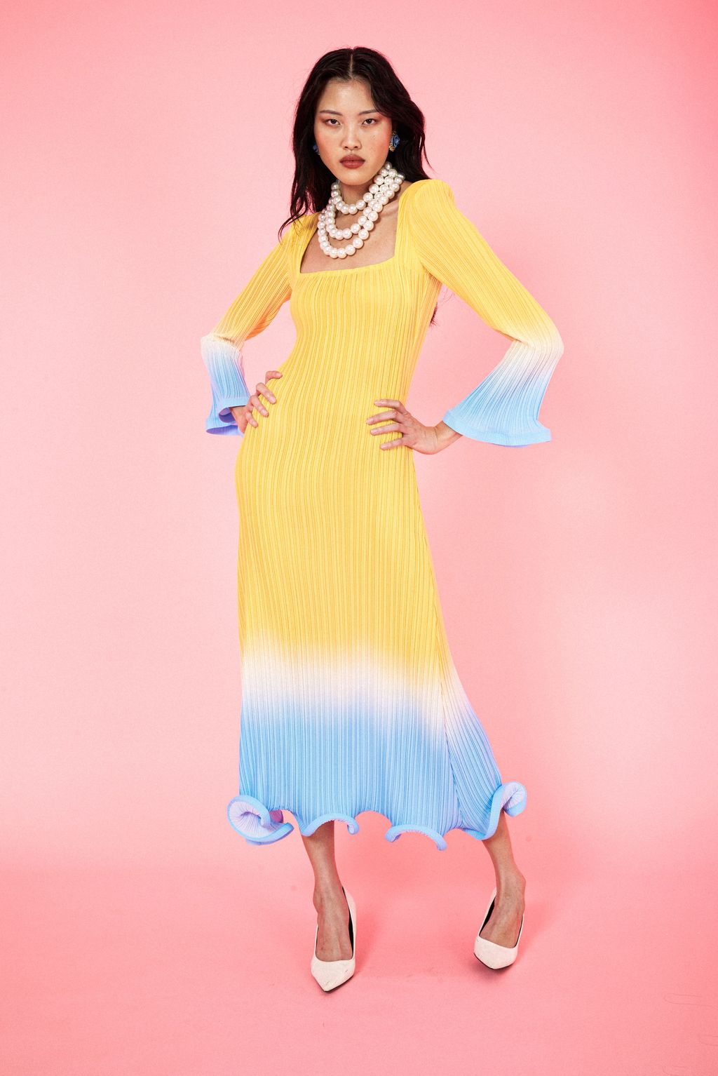 Fashion Week Paris Spring/Summer 2025 look 32 from the ROWEN ROSE collection 女装